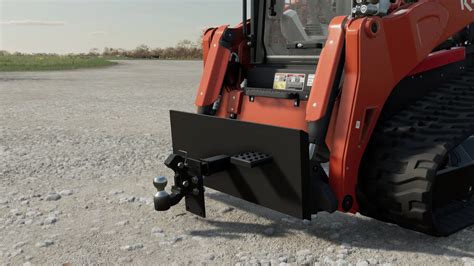 best place to put ball hitch on skid steer|Skid Hitch .